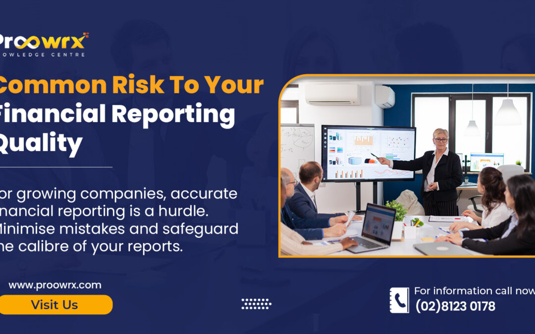Common Risk To Your Financial Reporting Quality
