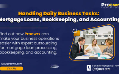 Handling Daily Business Tasks: Mortgage Loans, Bookkeeping, and Accounting