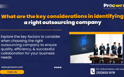 Key Considerations in Identifying the Right Outsourcing Partner