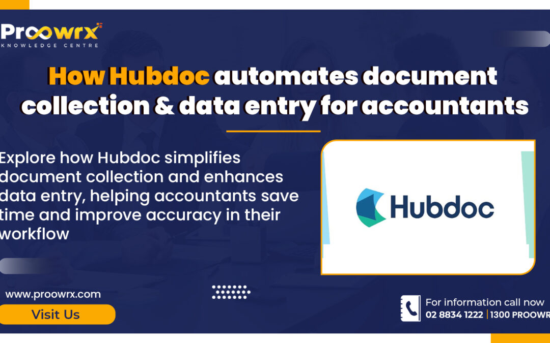 How does Hubdoc automate document collection and bookkeeping for accountants?